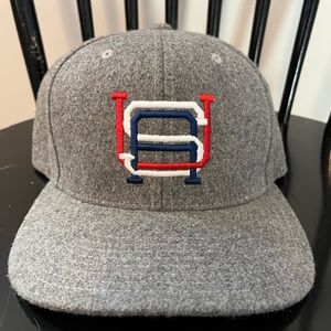 RSVLTS USA gray wool SnapBack hat